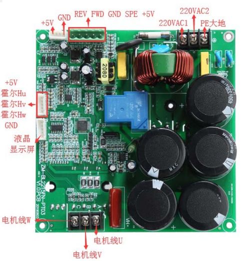 噴涂專用直流無(wú)刷電機(jī)控制驅(qū)動(dòng)模塊ZM BL2215N LP的集成電路設(shè)計(jì)解析